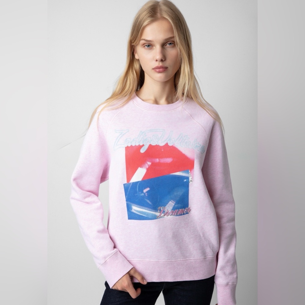Zadig & Voltaire Upper Photoprint Sweatshirt